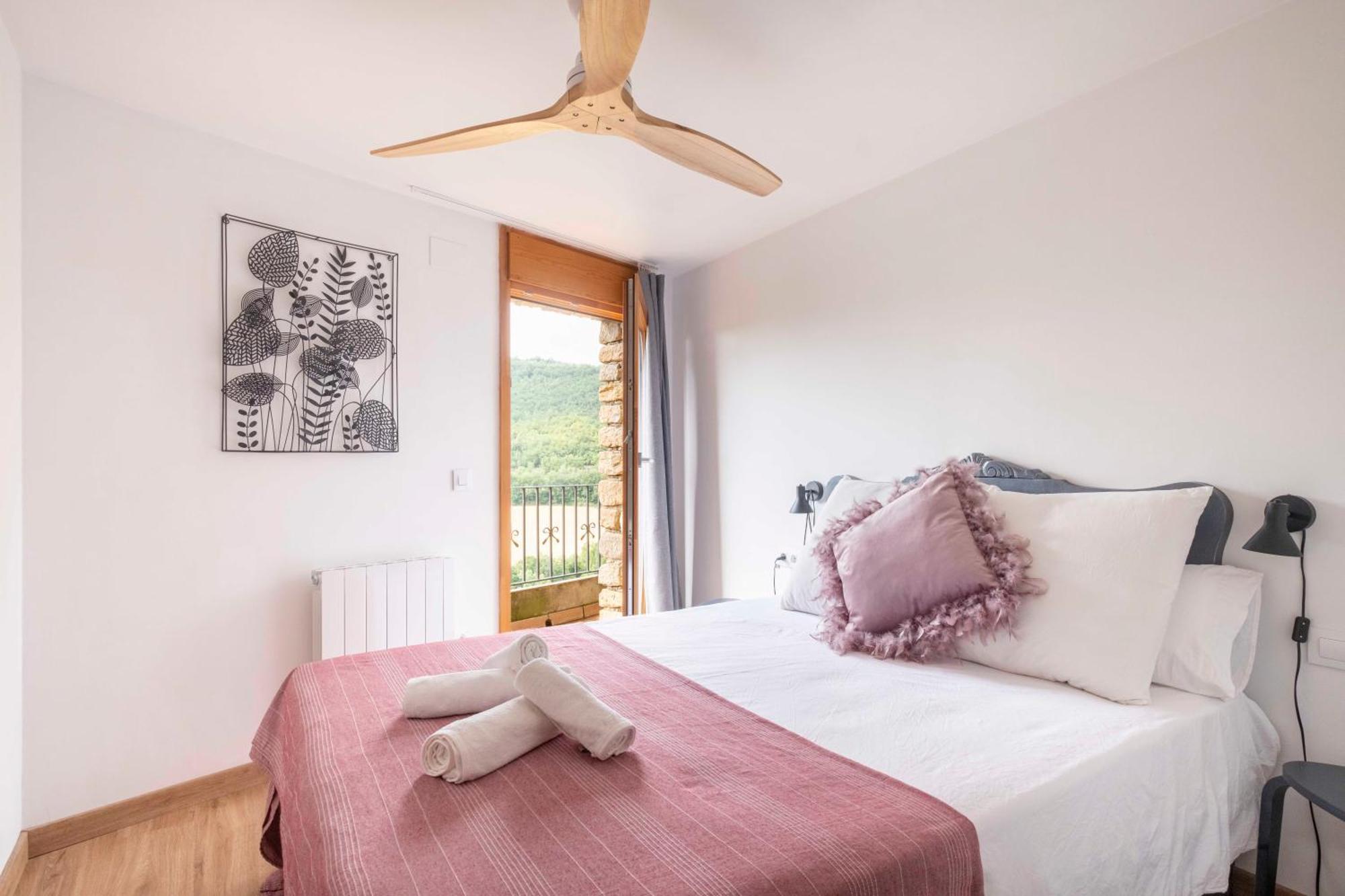 Casa Acollidora I Familiar Amb Jardi I Barbacoa Villa Ager Dış mekan fotoğraf