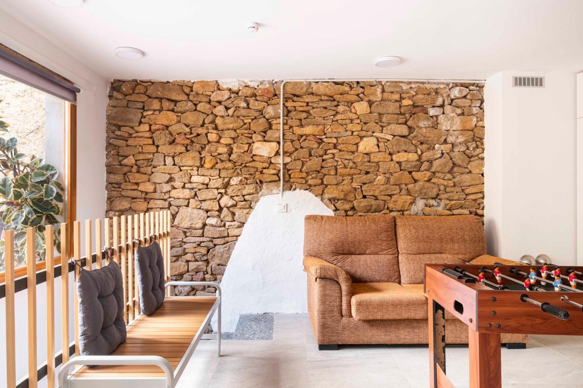 Casa Acollidora I Familiar Amb Jardi I Barbacoa Villa Ager Dış mekan fotoğraf