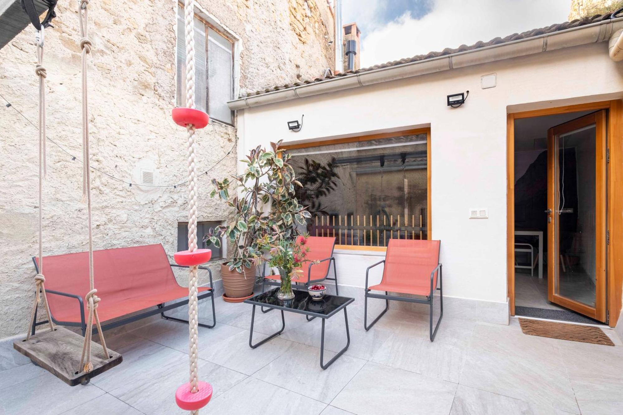 Casa Acollidora I Familiar Amb Jardi I Barbacoa Villa Ager Dış mekan fotoğraf