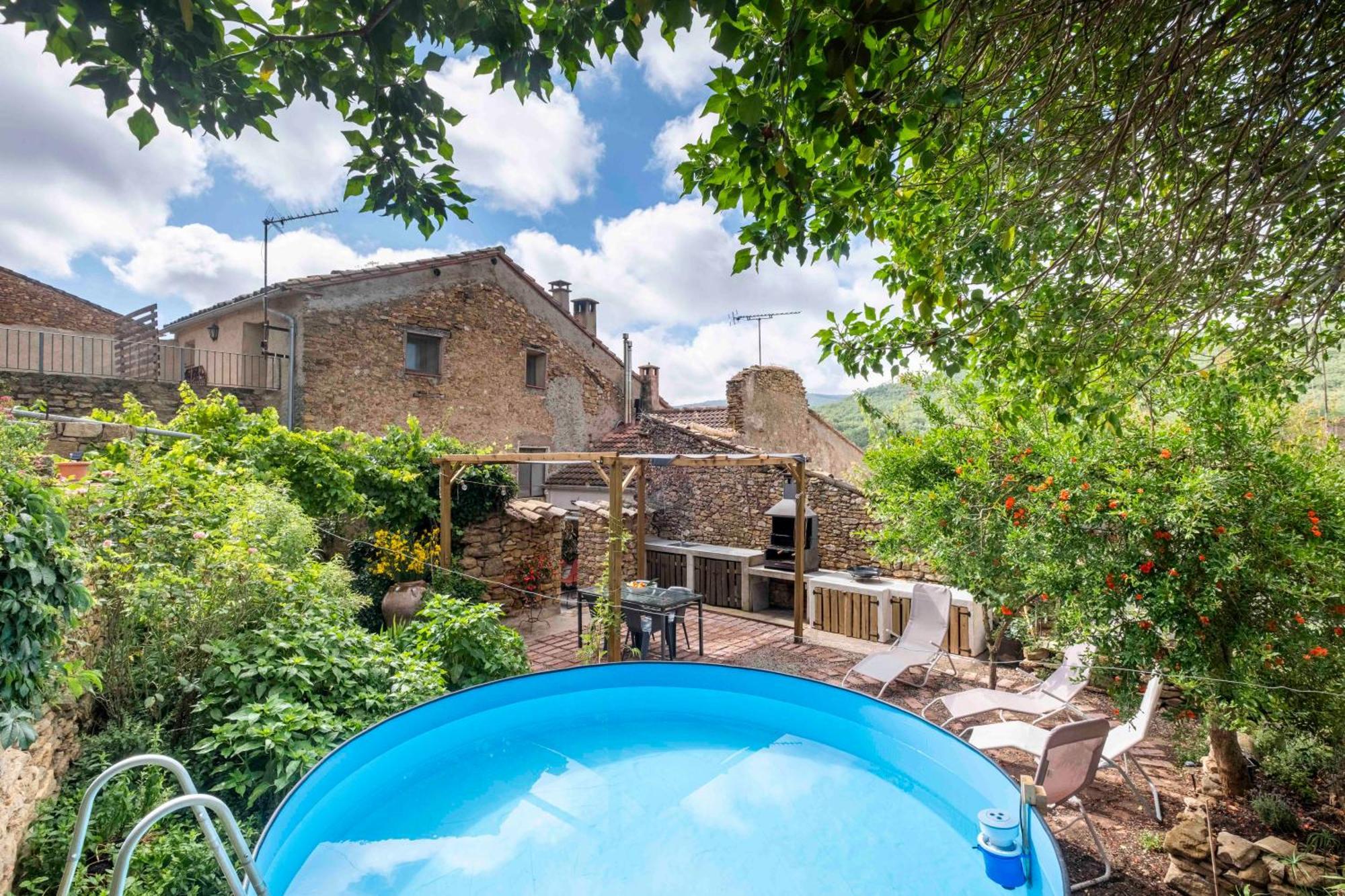 Casa Acollidora I Familiar Amb Jardi I Barbacoa Villa Ager Dış mekan fotoğraf