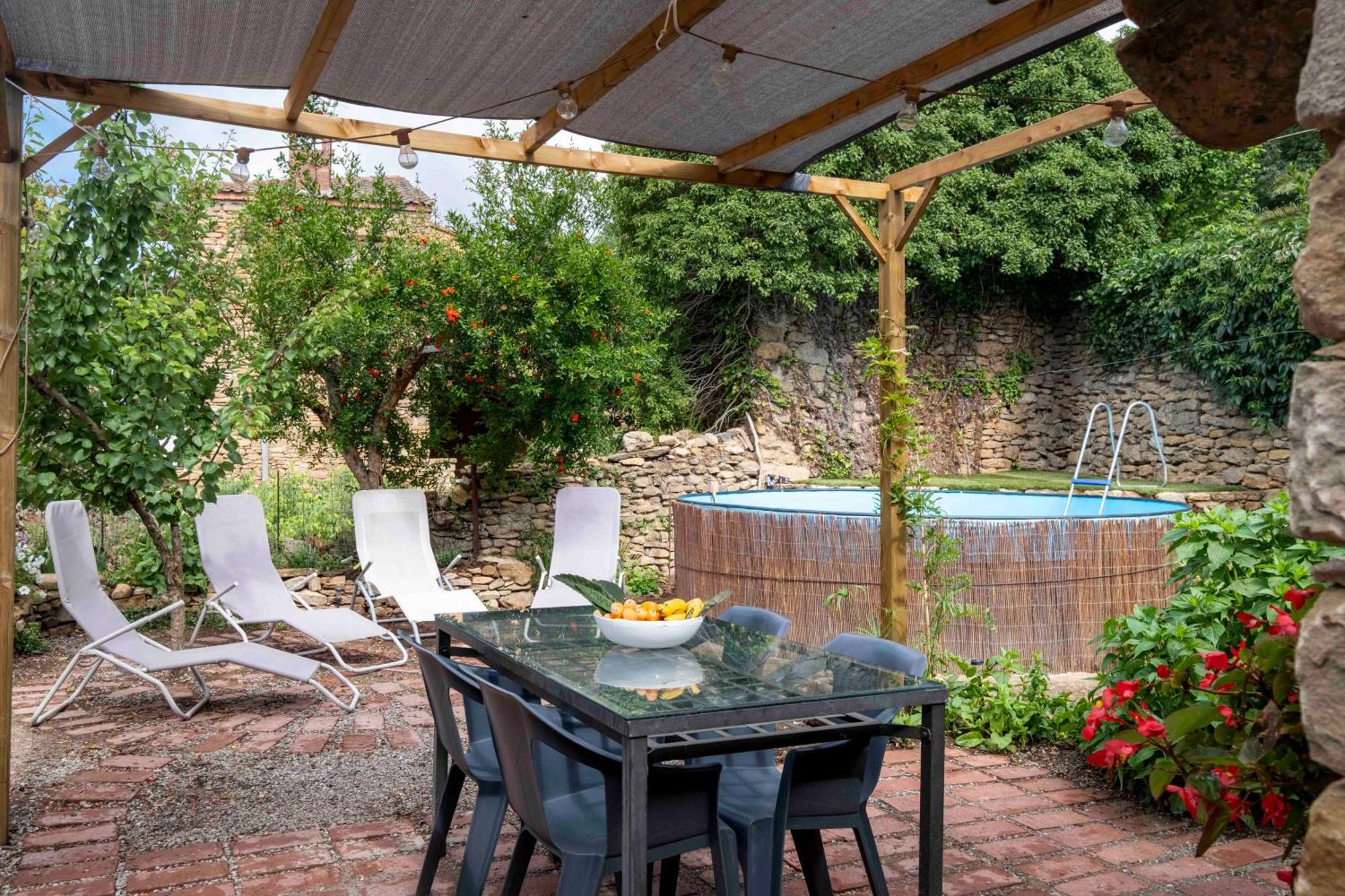 Casa Acollidora I Familiar Amb Jardi I Barbacoa Villa Ager Dış mekan fotoğraf